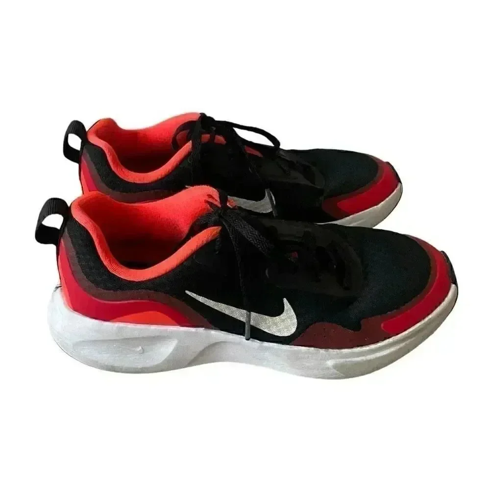 Nike Boys “Wearallday” University Red Running Sporty Athletic Breathable SZ 4Y